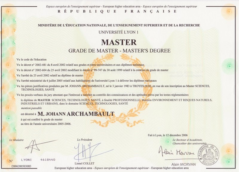 Acheter un diplôme en ligne